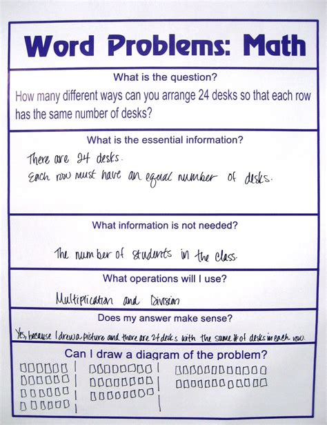 Word Problems Answers